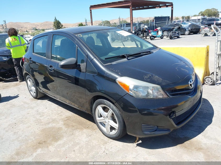 2014 Toyota Yaris VIN VNKKTUD37EA010349 IAAI salvage auction — NORMAL WEAR, Clear - Dealer Only (California), sold $1,500 on 2026-07-23 (photo 1)