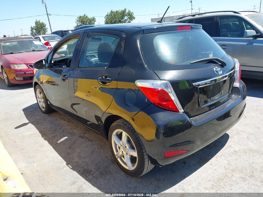2014 Toyota Yaris VIN VNKKTUD37EA010349 IAAI salvage auction — NORMAL WEAR, Clear - Dealer Only (California), sold $1,500 on 2026-07-23 (photo 3)