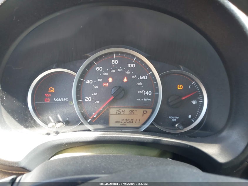 2014 Toyota Yaris VIN VNKKTUD37EA010349 IAAI salvage auction — NORMAL WEAR, Clear - Dealer Only (California), sold $1,500 on 2026-07-23 (photo 7)