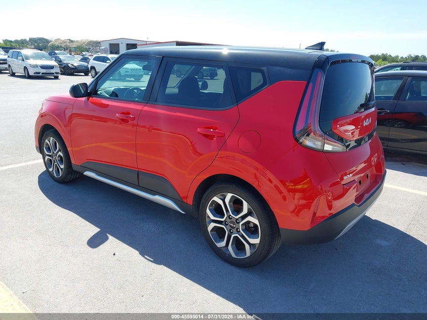 2025 Kia Soul VIN KNDJ33AU3S7255637 IAAI salvage auction — NORMAL WEAR, Clear (Texas), sold $17,800 on 2026-08-13 (photo 3)