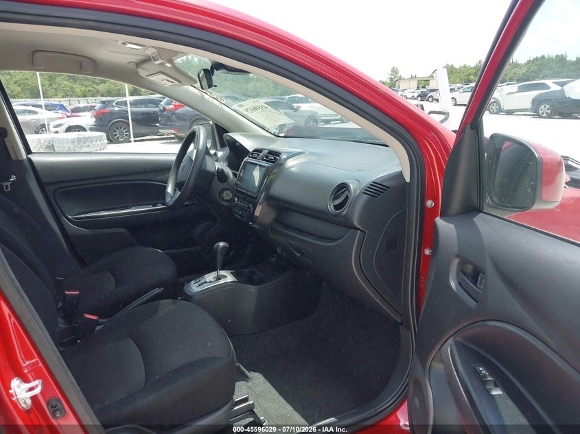 2024 Mitsubishi Mirage VIN ML32AUHJ9RH018105 IAAI salvage auction — RIGHT FRONT, Salvage Title, sold $2,125 on 2026-07-15 (photo 5)