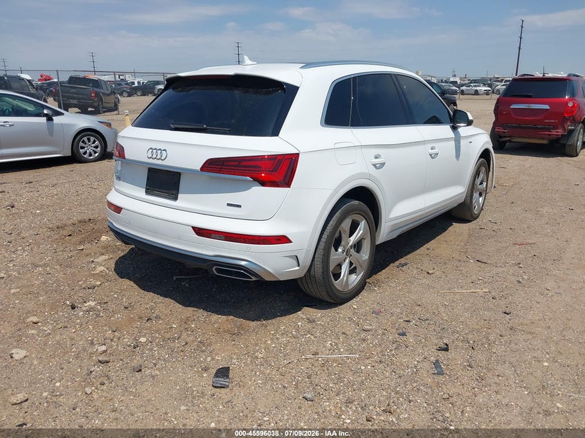 2022 Audi Q5 VIN WA1EAAFYXN2007419 IAAI salvage auction — FRONT END, Salvage Title, sold $11,600 on 2026-07-24 (photo 4)