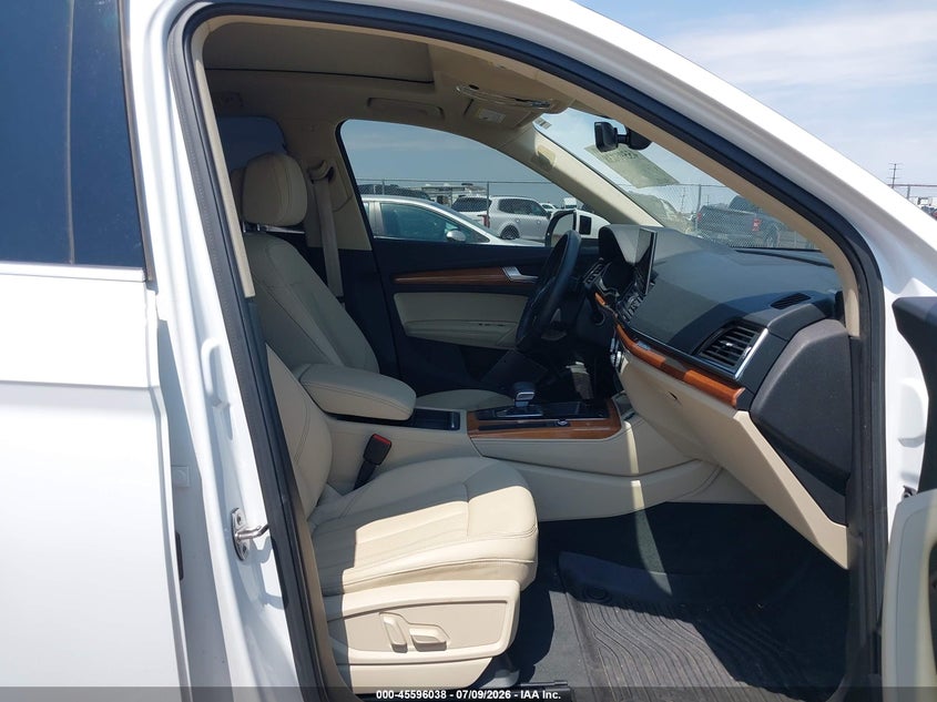 2022 Audi Q5 VIN WA1EAAFYXN2007419 IAAI salvage auction — FRONT END, Salvage Title, sold $11,600 on 2026-07-24 (photo 5)