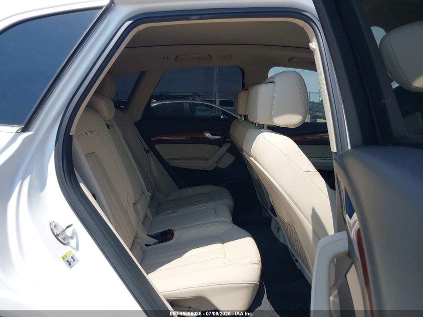 2022 Audi Q5 VIN WA1EAAFYXN2007419 IAAI salvage auction — FRONT END, Salvage Title, sold $11,600 on 2026-07-24 (photo 8)