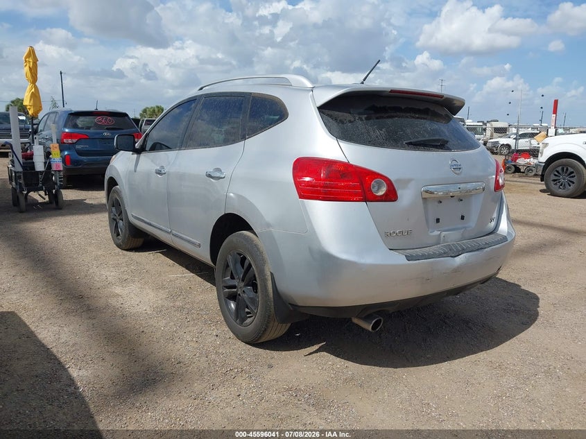 2012 Nissan Rogue VIN JN8AS5MT5CW613947 IAAI salvage auction — REAR END, Salvage Title, sold $500 on 2026-07-28 (photo 3)