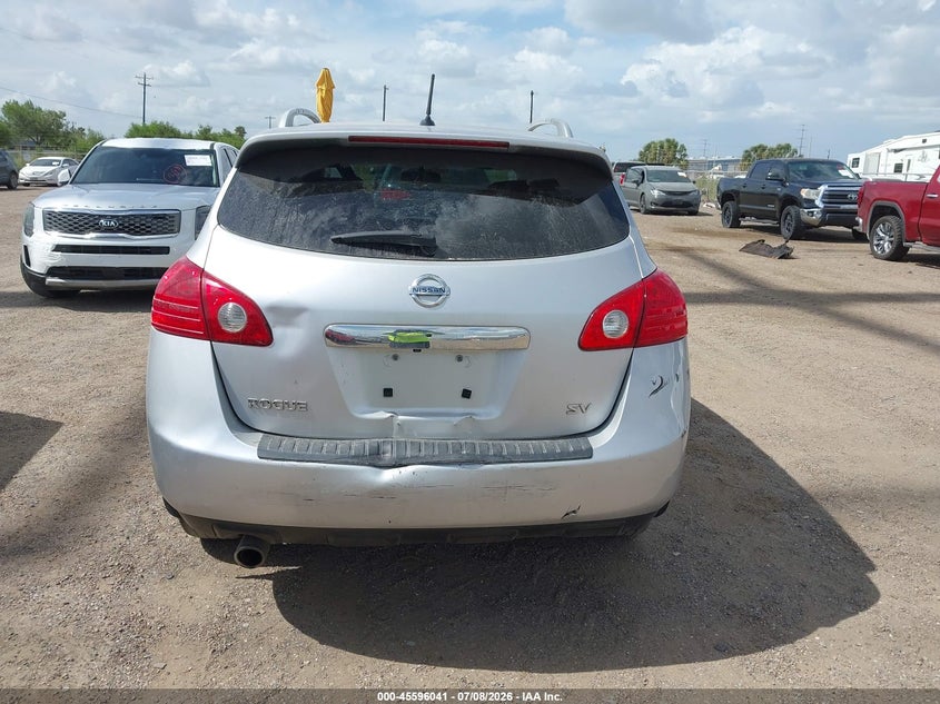 2012 Nissan Rogue VIN JN8AS5MT5CW613947 IAAI salvage auction — REAR END, Salvage Title, sold $500 on 2026-07-28 (photo 6)