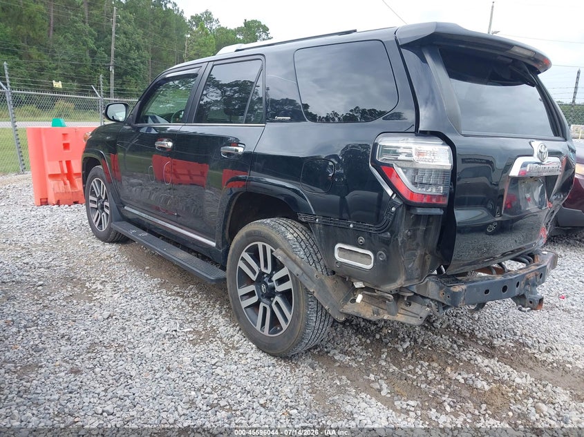 2018 Toyota 4runner VIN JTEBU5JR9J5586141 IAAI salvage auction — REAR END, Salvage (Mississippi), sold $13,100 on 2026-07-31 (photo 3)