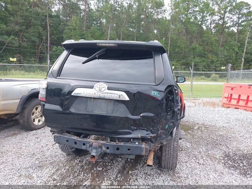 2018 Toyota 4runner VIN JTEBU5JR9J5586141 IAAI salvage auction — REAR END, Salvage (Mississippi), sold $13,100 on 2026-07-31 (photo 6)