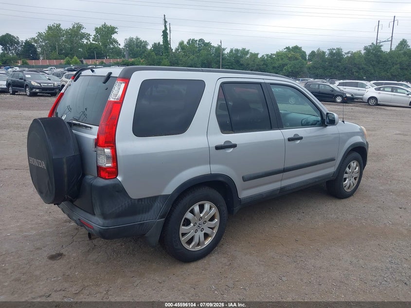 2005 Honda Cr-v VIN SHSRD78865U318513 IAAI salvage auction — NORMAL WEAR, Clear (Pennsylvania), sold $1,350 on 2026-07-17 (photo 4)