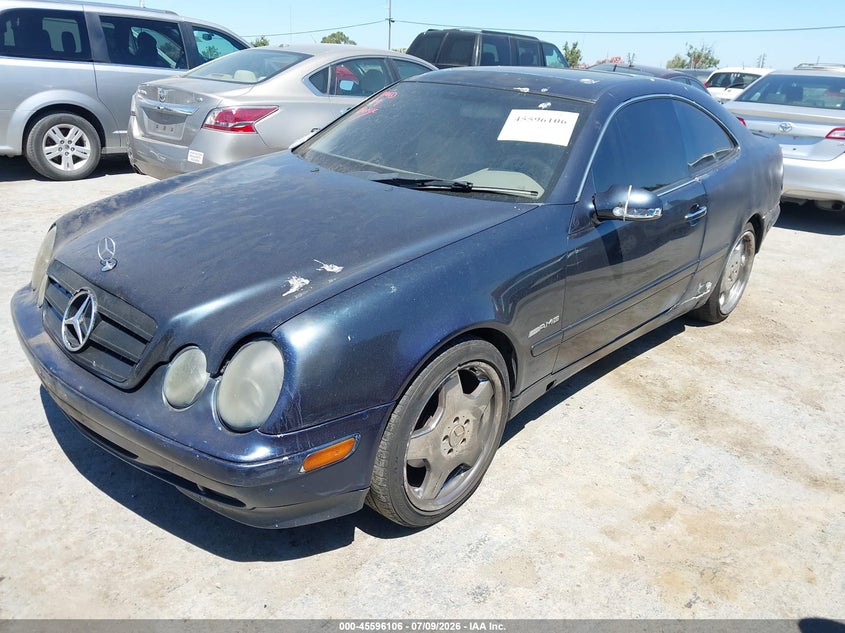 2002 Mercedes-benz Clk-class VIN WDBLJ65G62T119710 IAAI salvage auction — NORMAL WEAR, Clear - Dealer Only (California), sold $275 on 2026-07-30 (photo 2)