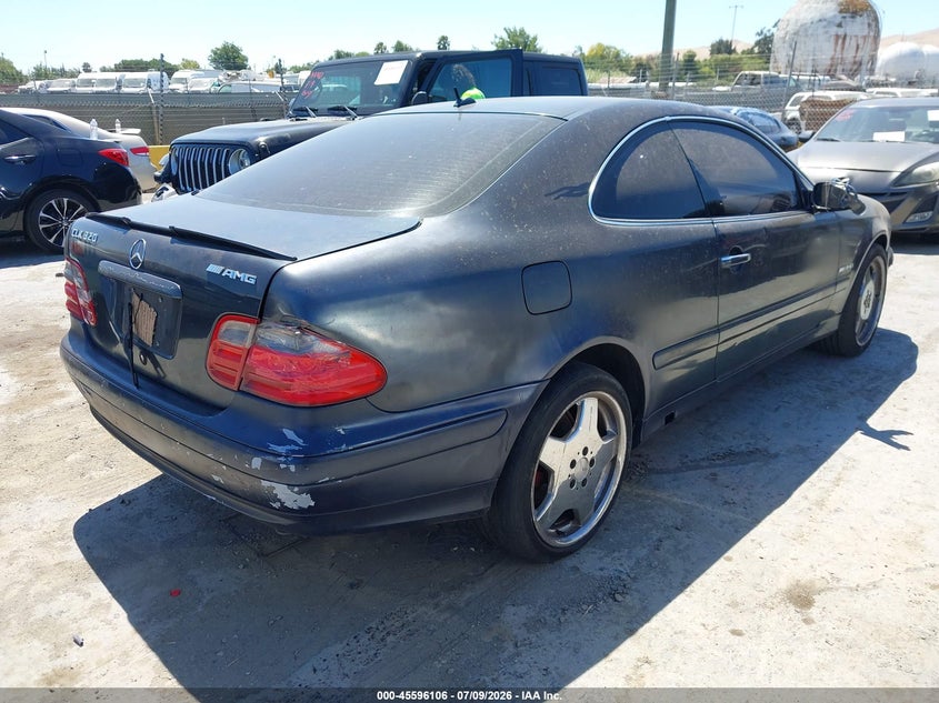 2002 Mercedes-benz Clk-class VIN WDBLJ65G62T119710 IAAI salvage auction — NORMAL WEAR, Clear - Dealer Only (California), sold $275 on 2026-07-30 (photo 4)