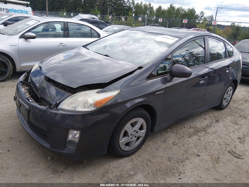 2011 Toyota Prius VIN JTDKN3DU3B5311338 IAAI salvage auction — FRONT END, Bill Of Sale (Washington), sold $1,050 on 2026-07-18 (photo 2)