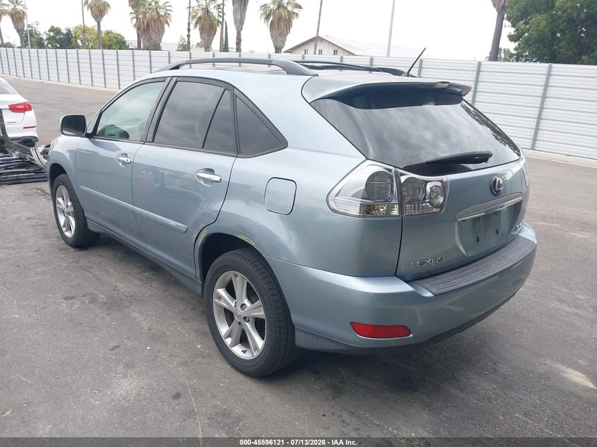 2008 Lexus Rx 400h VIN JTJGW31U582008219 IAAI salvage auction — NORMAL WEAR, Clear - Dealer Only (California), sold $1,000 on 2026-07-28 (photo 3)