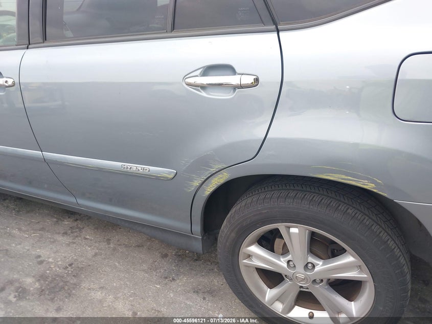 2008 Lexus Rx 400h VIN JTJGW31U582008219 IAAI salvage auction — NORMAL WEAR, Clear - Dealer Only (California), sold $1,000 on 2026-07-28 (photo 6)