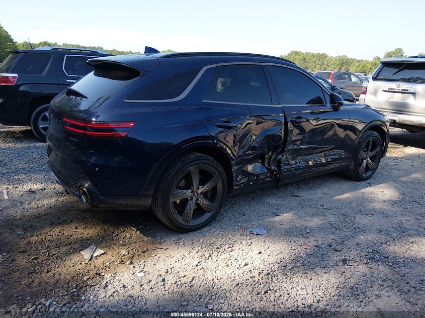 2023 Genesis Gv70 VIN KMUMCDTC4PU098553 IAAI salvage auction — SIDE, Salvage Title, sold $16,300 on 2026-10-12 (photo 6)