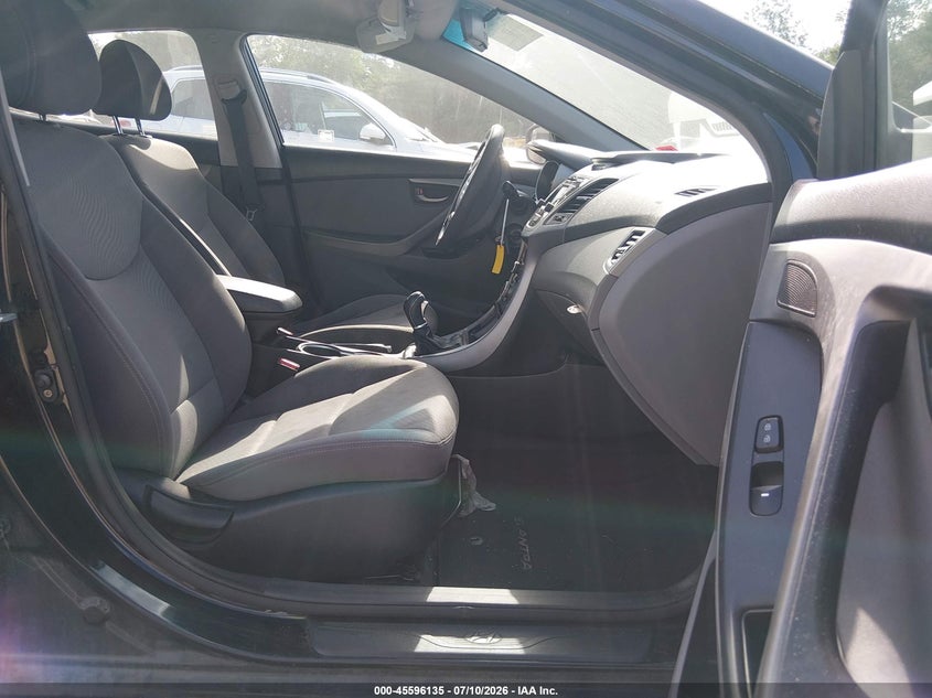 2014 Hyundai Elantra VIN KMHDH4AE2EU029152 IAAI salvage auction — FRONT END, Original (New Hampshire), sold $300 on 2026-07-15 (photo 5)