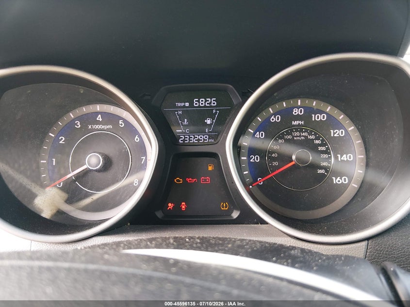 2014 Hyundai Elantra VIN KMHDH4AE2EU029152 IAAI salvage auction — FRONT END, Original (New Hampshire), sold $300 on 2026-07-15 (photo 7)