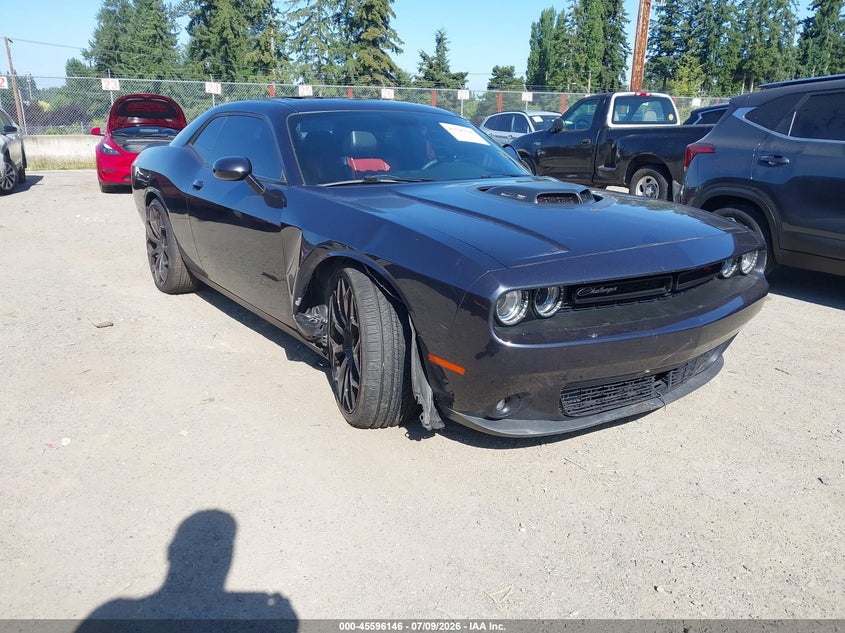 2016 Dodge Challenger VIN 2C3CDZBT1GH334951 IAAI salvage auction — THEFT, Bill Of Sale (Washington), sold $7,250 on 2026-07-29 (photo 1)