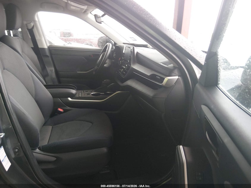 2020 Toyota Highlander VIN 5TDCZRBH0LS006313 IAAI salvage auction — FRONT END, Salvage (Texas), sold $3,550 on 2026-07-24 (photo 5)