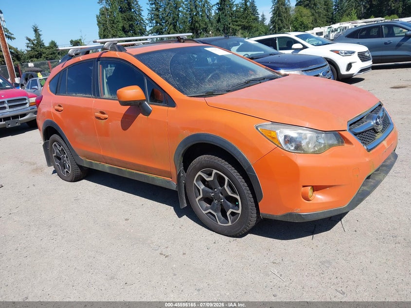 2013 Subaru Xv crosstrek VIN JF2GPAVC3D2843835 IAAI salvage auction — NORMAL WEAR, Clear (Washington), sold $2,550 on 2026-07-15 (photo 1)