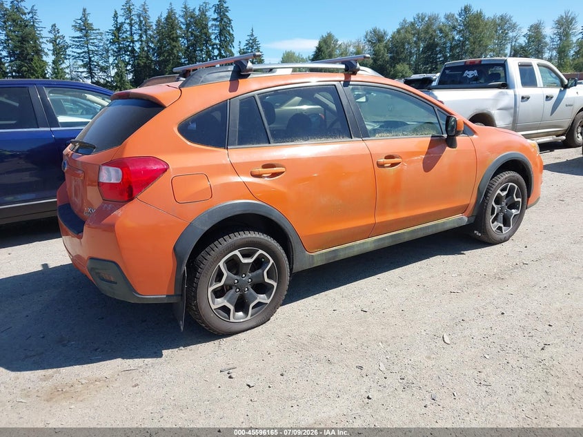 2013 Subaru Xv crosstrek VIN JF2GPAVC3D2843835 IAAI salvage auction — NORMAL WEAR, Clear (Washington), sold $2,550 on 2026-07-15 (photo 4)