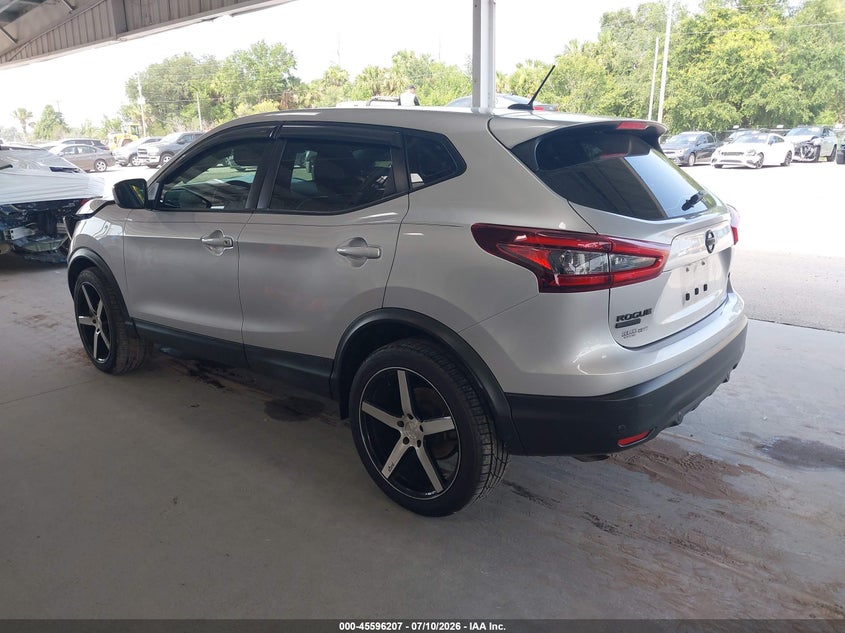 2020 Nissan Rogue VIN JN1BJ1CV4LW250297 IAAI salvage auction — FRONT END, Salvage Title, sold $2,450 on 2026-08-01 (photo 3)