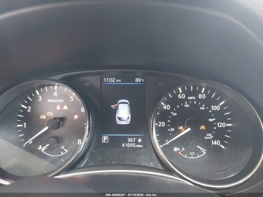 2020 Nissan Rogue VIN JN1BJ1CV4LW250297 IAAI salvage auction — FRONT END, Salvage Title, sold $2,450 on 2026-08-01 (photo 7)