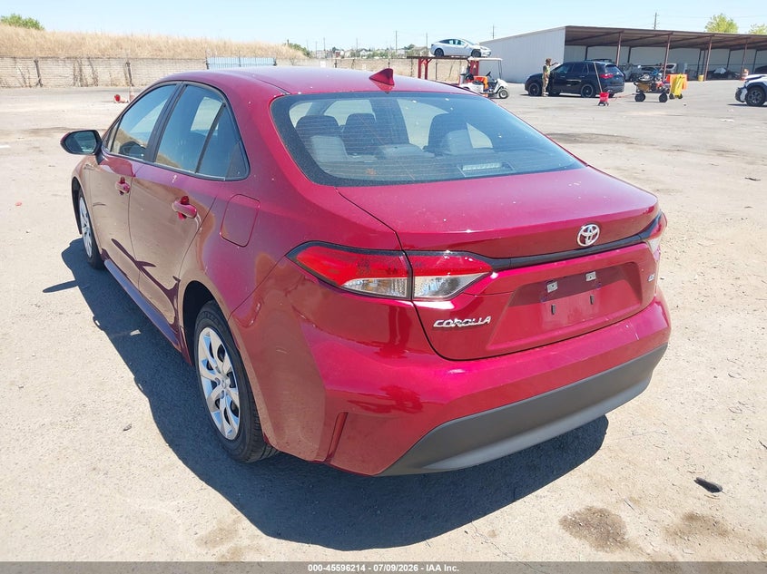 2025 Toyota Corolla VIN 5YFB4MDE6SP257635 IAAI salvage auction — RIGHT FRONT, Salvage Title, sold $4,700 on 2026-07-15 (photo 3)