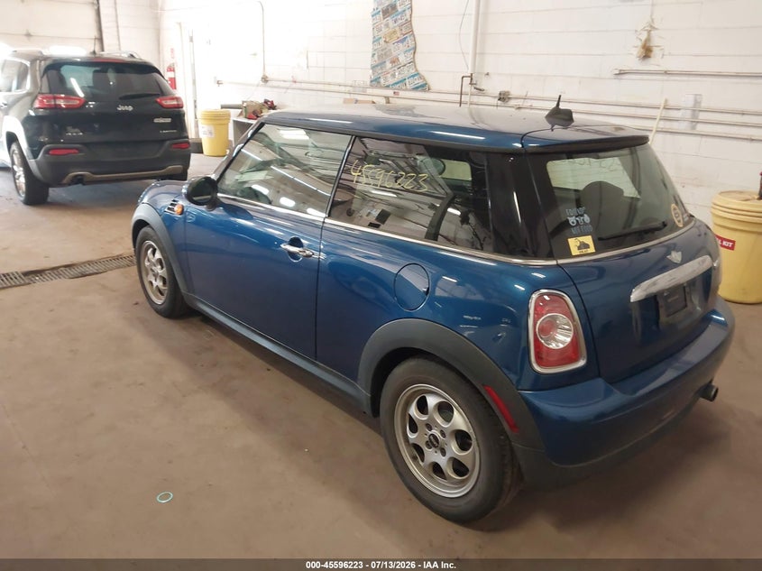 2012 Mini Cooper VIN WMWSU3C51CT367205 IAAI salvage auction — HAIL, Prior Salvage (Minnesota), sold $1,150 on 2026-08-26 (photo 3)
