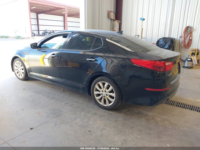2015 Kia Optima VIN 5XXGN4A71FG354474 IAAI salvage auction — NORMAL WEAR, Clear (Utah), sold $200 on 2026-07-29 (photo 3)