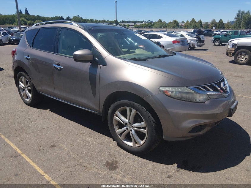 2011 Nissan Murano VIN JN8AZ1MW5BW161172 IAAI salvage auction — NORMAL WEAR, Clear-Dealer Only (Oregon), sold $375 on 2026-07-23 (photo 1)