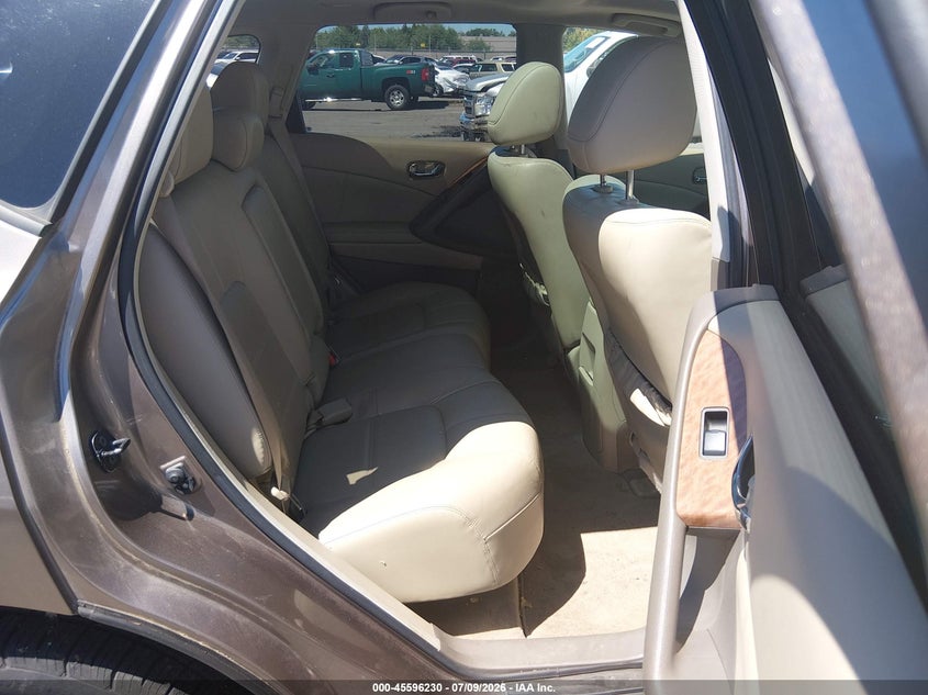 2011 Nissan Murano VIN JN8AZ1MW5BW161172 IAAI salvage auction — NORMAL WEAR, Clear-Dealer Only (Oregon), sold $375 on 2026-07-23 (photo 8)