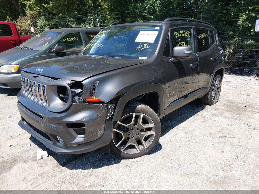 2020 Jeep Renegade VIN ZACNJBD13LPL77211 IAAI salvage auction — LEFT FRONT, Salvage (Indiana), sold $75 on 2026-07-29 (photo 2)