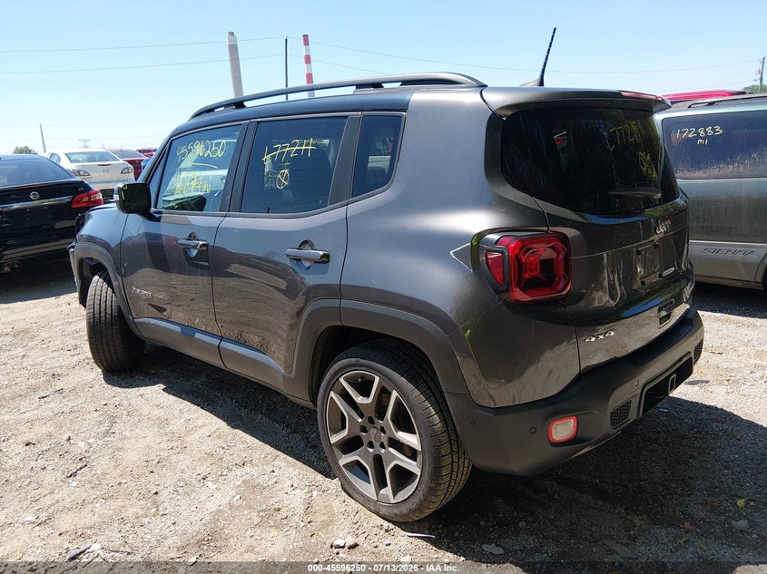2020 Jeep Renegade VIN ZACNJBD13LPL77211 IAAI salvage auction — LEFT FRONT, Salvage (Indiana), sold $75 on 2026-07-29 (photo 3)