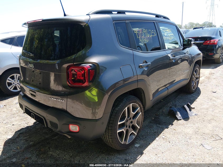 2020 Jeep Renegade VIN ZACNJBD13LPL77211 IAAI salvage auction — LEFT FRONT, Salvage (Indiana), sold $75 on 2026-07-29 (photo 4)
