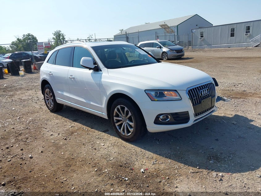2016 Audi Q5 VIN WA1C2AFPXGA024225 IAAI salvage auction — LEFT FRONT, Salvage Title, sold $2,750 on 2026-07-23 (photo 1)