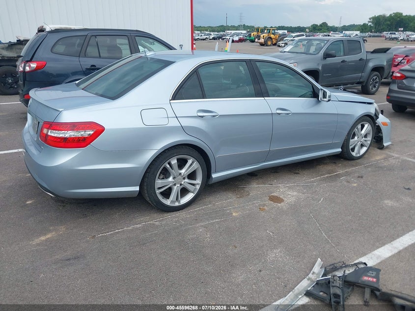 2013 Mercedes-benz E-klasse VIN WDDHF5KB6DA661597 IAAI salvage auction — FRONT END, Clear (Tennessee), sold $875 on 2026-08-11 (photo 4)