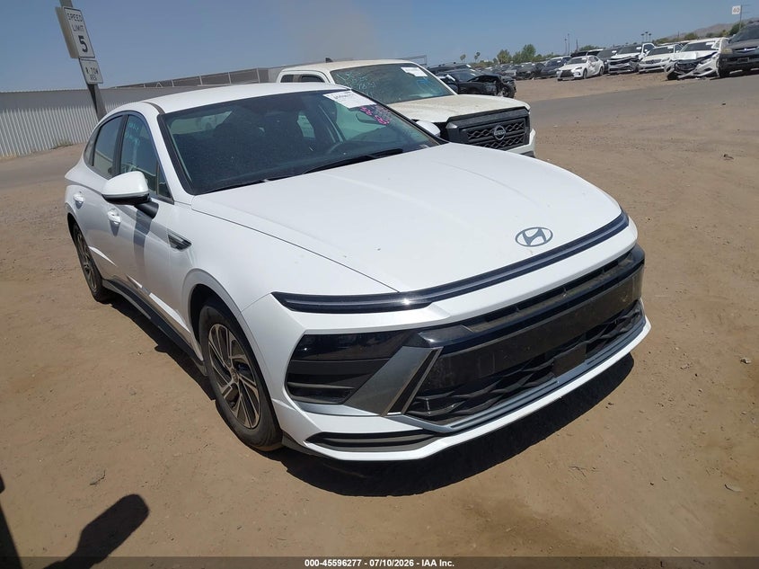 2026 Hyundai Sonata VIN KMHL24JJ9TA153945 IAAI salvage auction — NORMAL WEAR, Enterprise Vehicles Clear Only (Arizona), sold $13,350 on 2026-07-14 (photo 1)