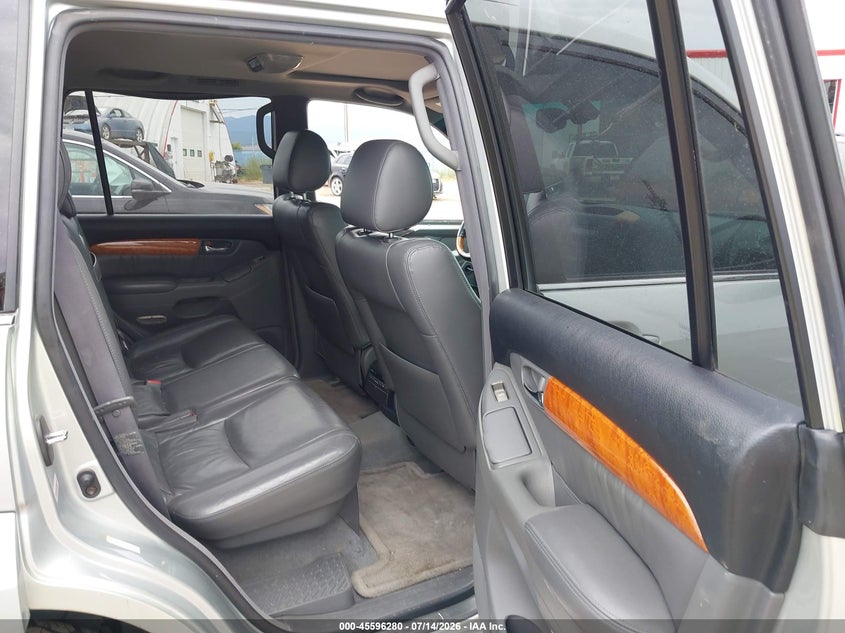 2004 Lexus Gx 470 VIN JTJBT20X240035537 IAAI salvage auction — LEFT FRONT, Clear (Montana), sold $3,650 on 2026-08-02 (photo 8)