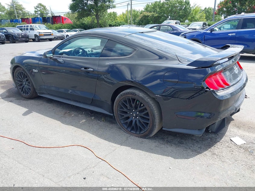 2018 Ford Mustang VIN 1FA6P8CF2J5182606 IAAI salvage auction — REAR END, Salvage Title, sold $8,300 on 2026-07-31 (photo 3)