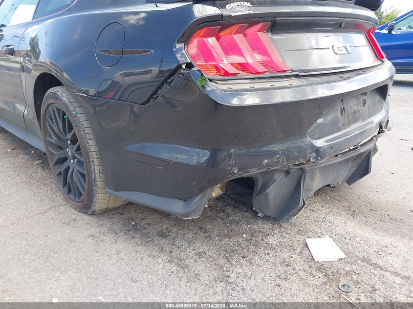 2018 Ford Mustang VIN 1FA6P8CF2J5182606 IAAI salvage auction — REAR END, Salvage Title, sold $7,800 on 2026-07-31 (photo 6)