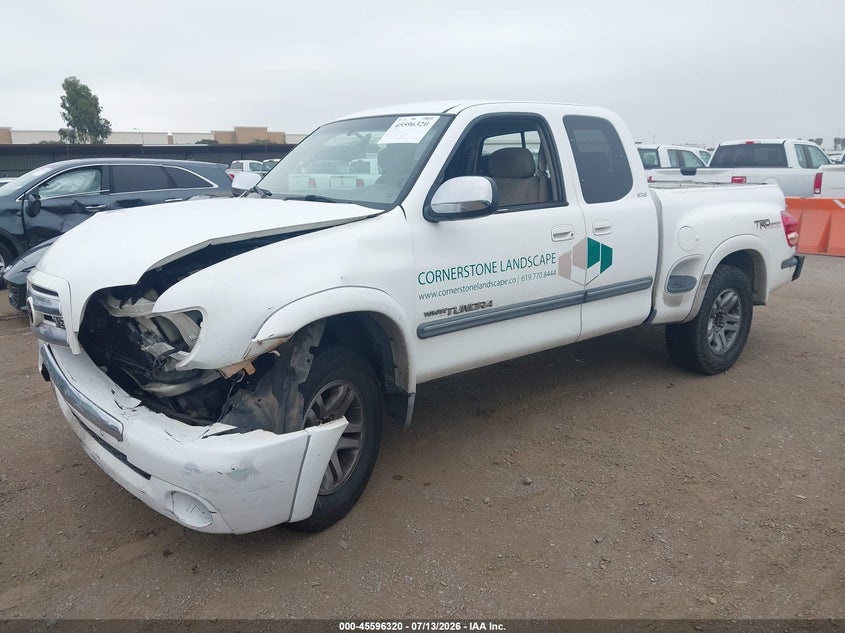 2003 Toyota Tundra VIN 5TBRT34133S400602 IAAI salvage auction — UNDERCARRIAGE, Salvage (California), sold $750 on 2026-08-01 (photo 2)