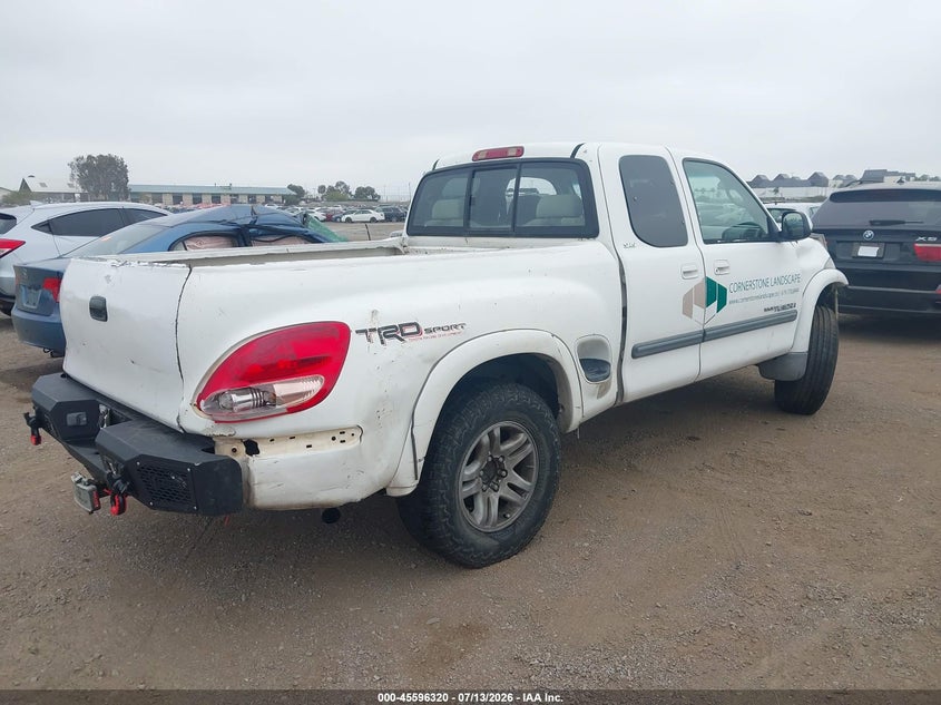 2003 Toyota Tundra VIN 5TBRT34133S400602 IAAI salvage auction — UNDERCARRIAGE, Salvage (California), sold $750 on 2026-08-01 (photo 4)