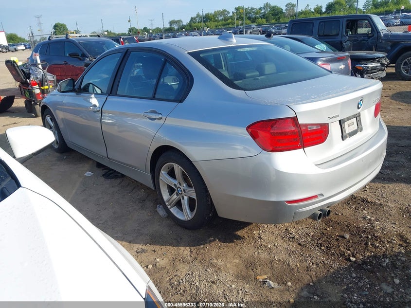 2015 BMW 3 series VIN WBA3B3C58FF546631 IAAI salvage auction — UNKNOWN, Clear (Illinois), sold $700 on 2026-07-29 (photo 3)