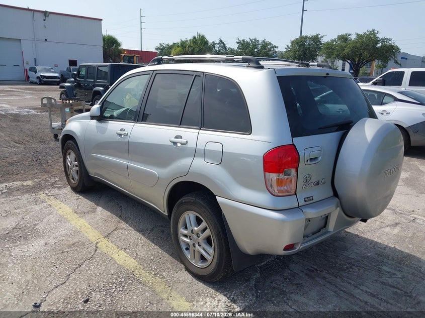 2003 Toyota Rav4 VIN JTEGH20V630106452 IAAI salvage auction — NORMAL WEAR, Clear (Florida), sold $1,775 on 2026-07-15 (photo 3)