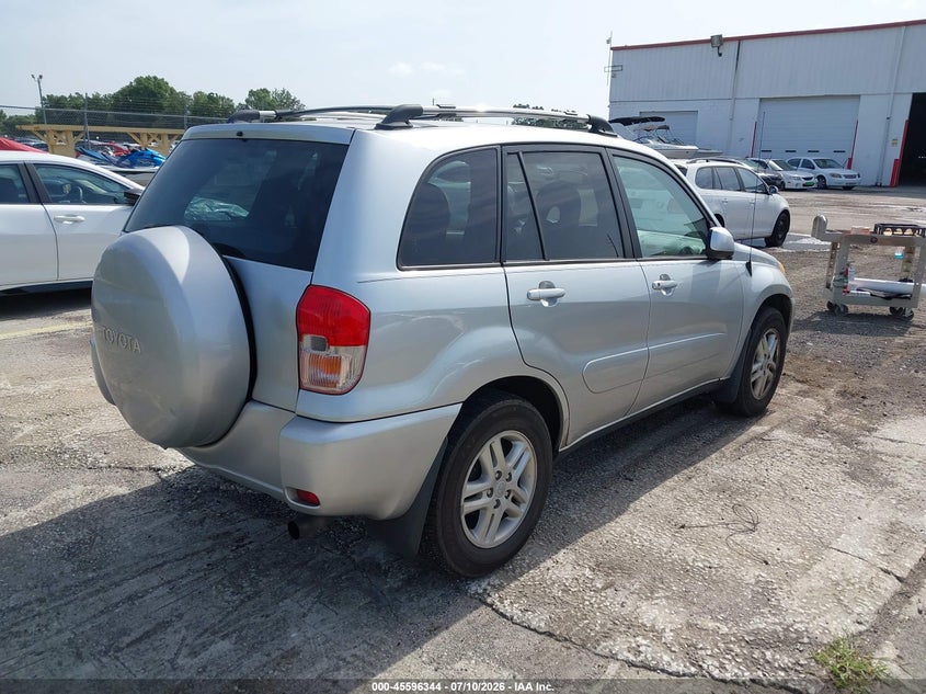 2003 Toyota Rav4 VIN JTEGH20V630106452 IAAI salvage auction — NORMAL WEAR, Clear (Florida), sold $1,775 on 2026-07-15 (photo 4)