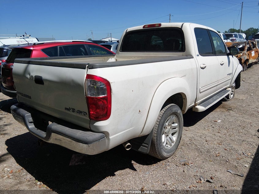 2005 Toyota Tundra VIN 5TBDT44185S496794 IAAI salvage auction — NORMAL WEAR, Clear (Indiana), sold $2,250 on 2026-07-15 (photo 4)
