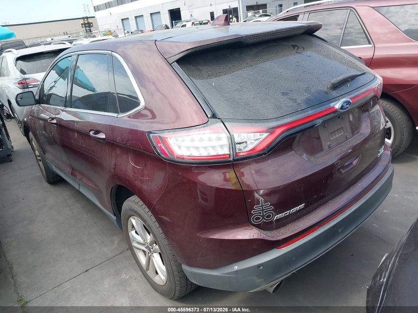2017 Ford Edge VIN 2FMPK3J91HBC09874 IAAI salvage auction — RIGHT SIDE, Salvage Title, sold $2,200 on 2026-07-25 (photo 3)