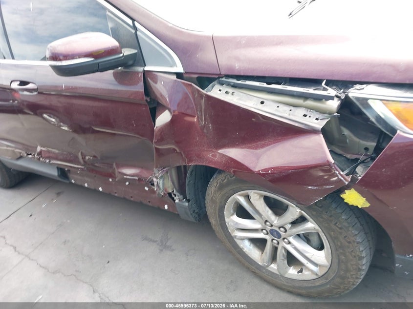 2017 Ford Edge VIN 2FMPK3J91HBC09874 IAAI salvage auction — RIGHT SIDE, Salvage Title, sold $2,200 on 2026-07-25 (photo 6)