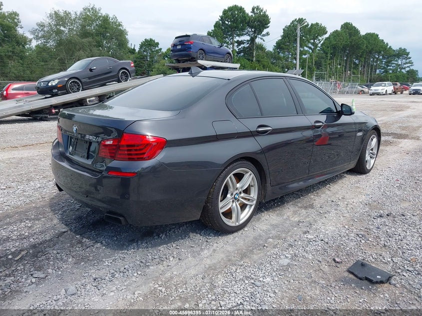 2014 BMW 5er VIN WBAKN9C53ED681709 IAAI salvage auction — NORMAL WEAR, Clear (Alabama), sold $3,150 on 2026-07-29 (photo 4)